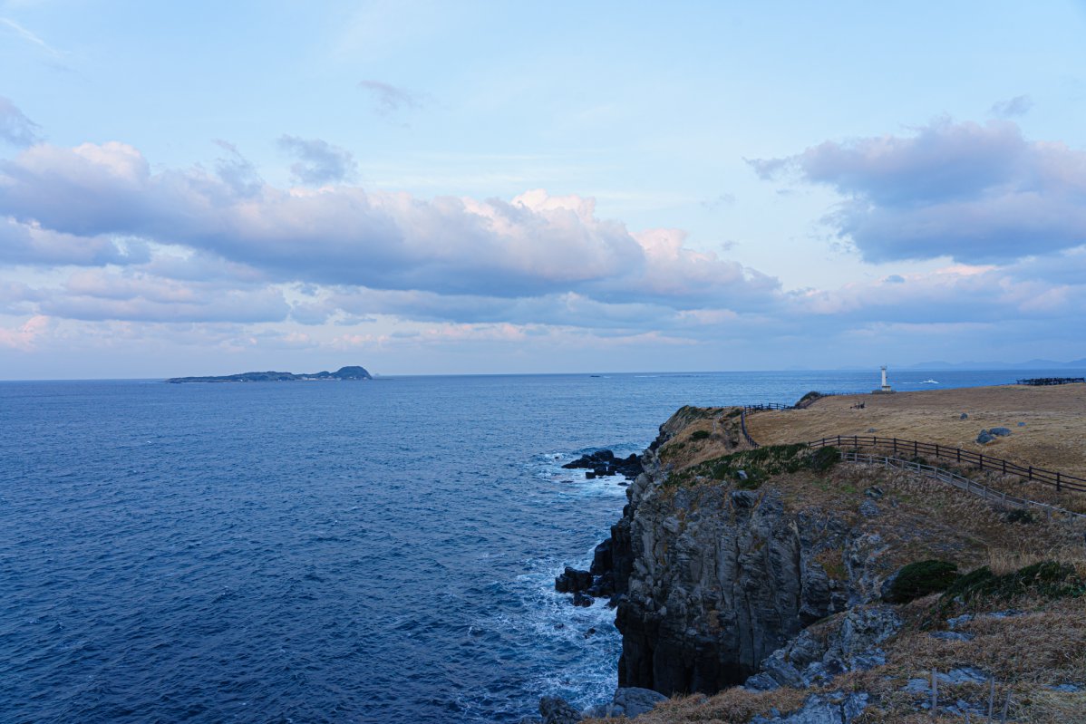 加部島杉ノ原牧場（佐賀県唐津市呼子町）アクリル原画 - 絵画