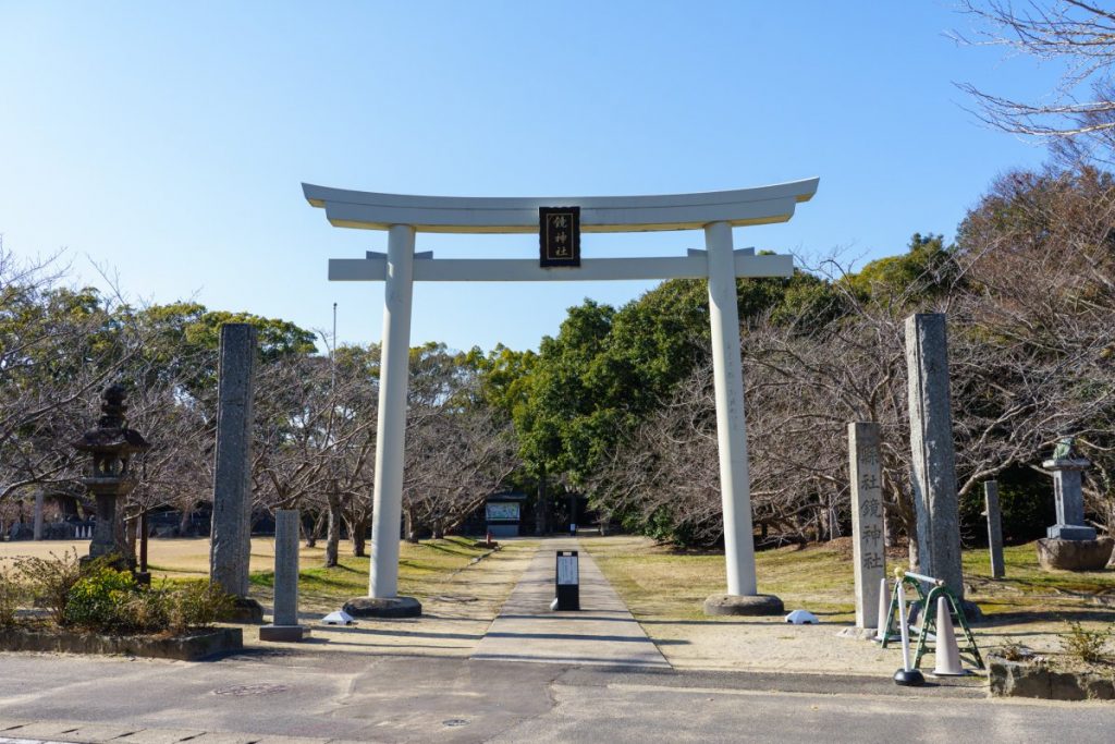 鏡神社の鳥居