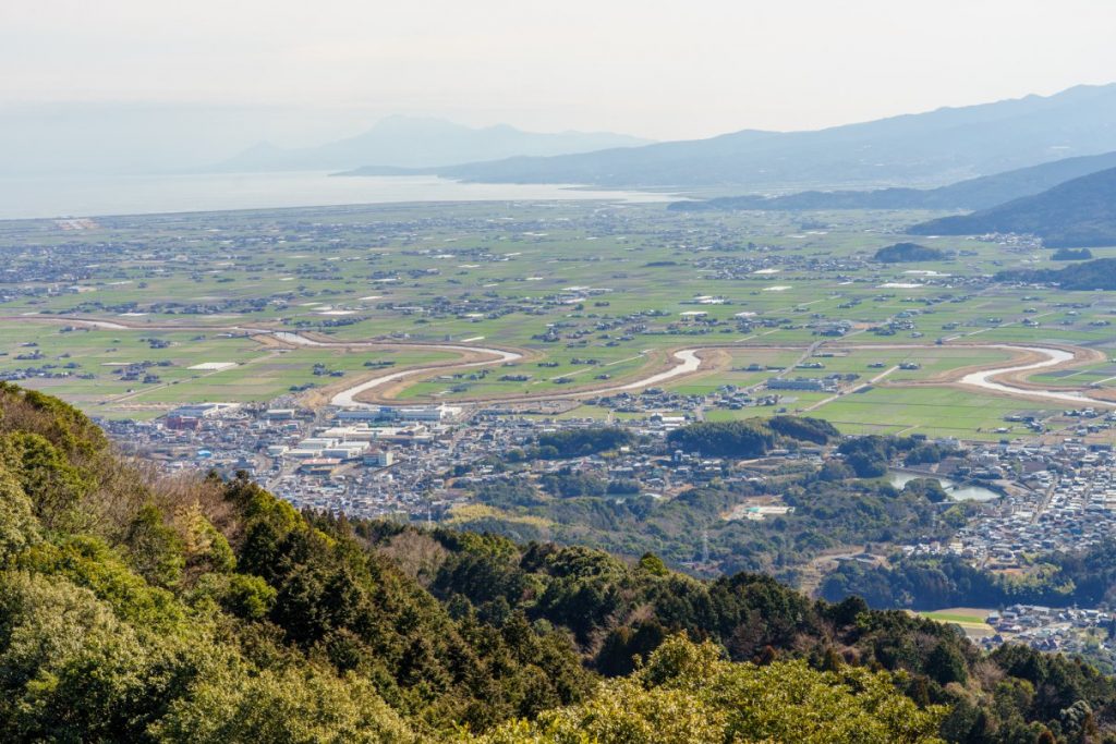 鬼の鼻山展望台の景色