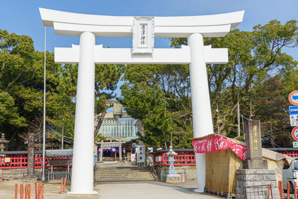 唐津神社の鳥居